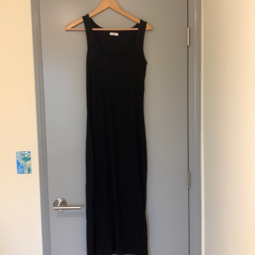 Storq Ribbed Tank Maternity Dress S/M